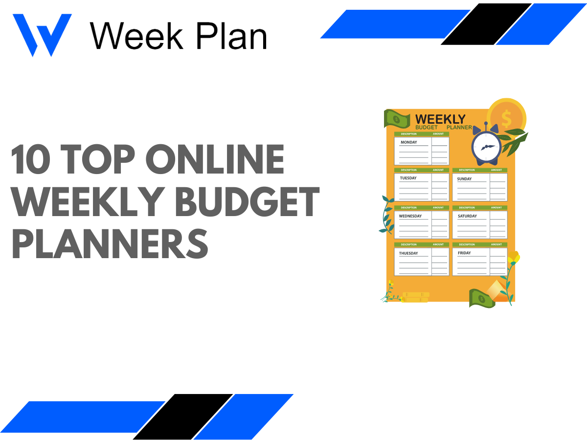 10 Top Online Weekly Budget Planners